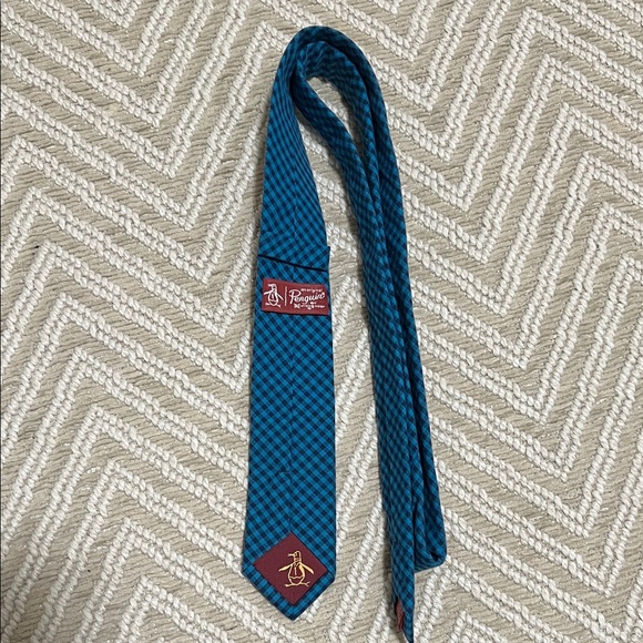 Penguin By Munsingwear Other - Regency Teal and Burgundy Men's Tie Preppy